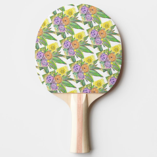Gerberas Daisy Pingisracket (Framsidan)