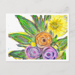 Gerberas Gerbera Vykort