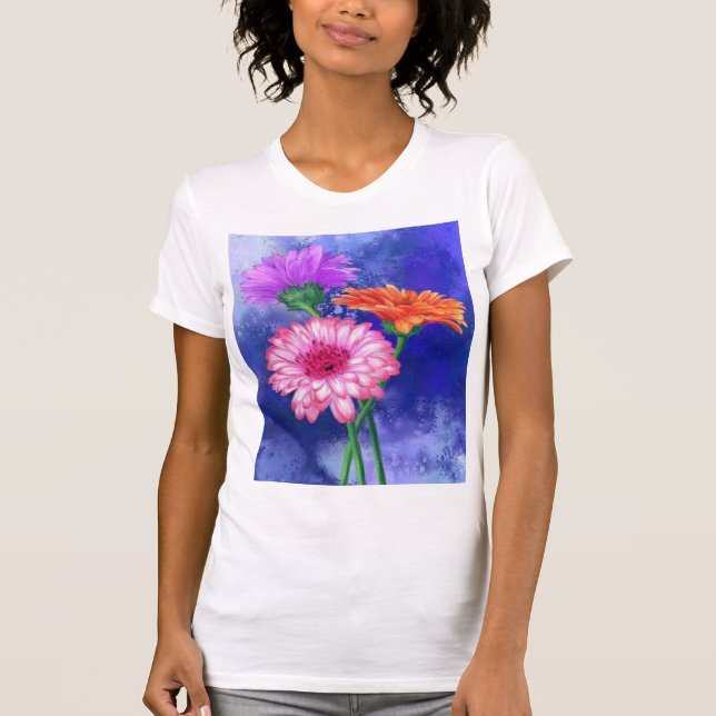 Gerberas T-Shirt (Framsida)