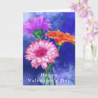 Gerberas Valentines dagskort