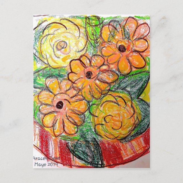 Gerberas Vykort (Framsida)