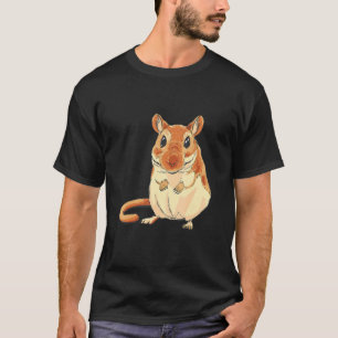 Gerbil Animal Rodent Råtta Desert Creatures Gerbil T Shirt
