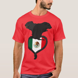 Gerbil Mexico mörk T Shirt