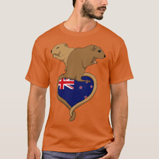 Gerbil New Zealand light T Shirt