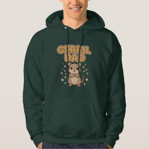 Gerbil Pappa Tröja Hoodie