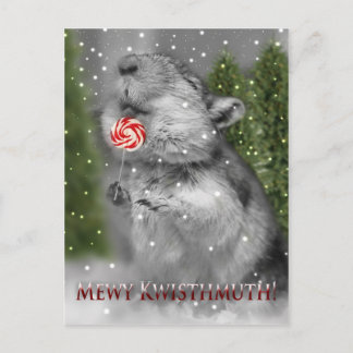 Gerbils juldröm helg vykort