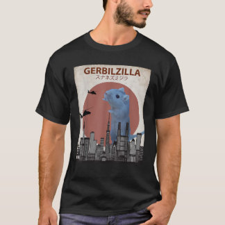 Gerbilzilla Funny Gerbil Gift för Gerbil Älskare T Shirt