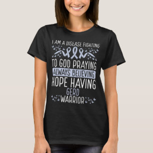 Gerd Warrior Disease Gerd Awareness Ribbon T Shirt
