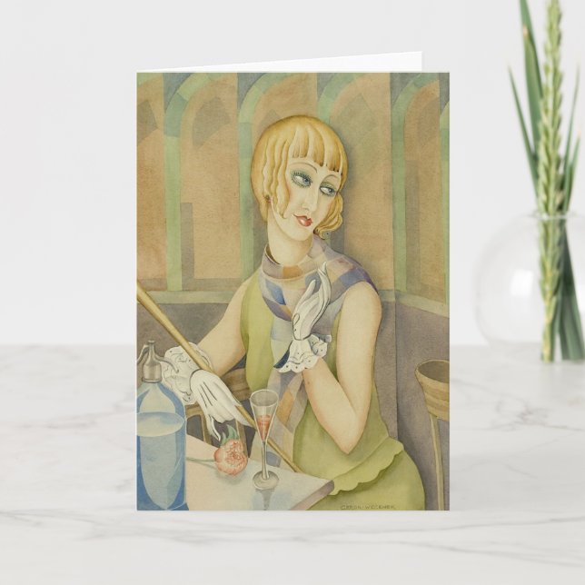 Gerda Wegener-Lili Elbe Kort (Framsida)