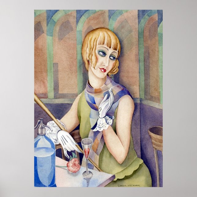 Gerda Wegener Lili Elbe Poster (Framsidan)