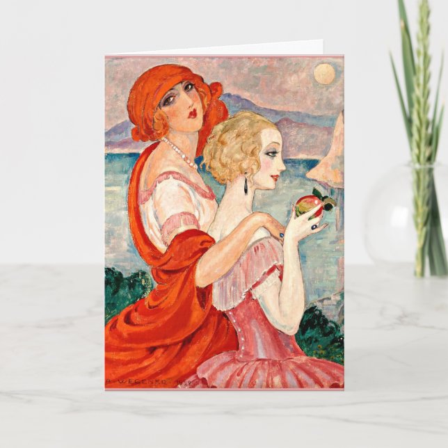 Gerda Wegener - Sur la Route d'Anacapri Kort (Framsida)