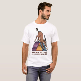 Gerenuk Glitch - Nacke-3:a nivån olåst T Shirt