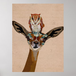 GERENUK & UGGLA POSTER