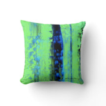 Gerhard Richter Inspired Urban Rain Pillows