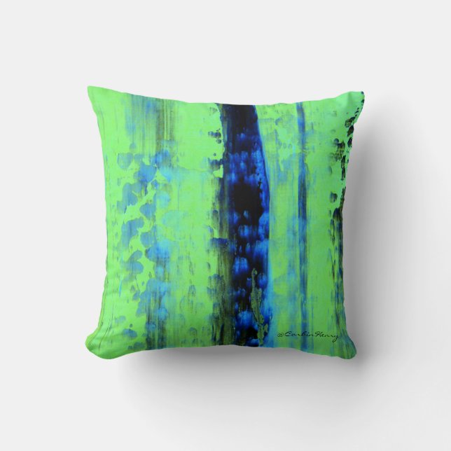 Gerhard Richter Inspired Urban Rain Pillows Kudde (Framsida)