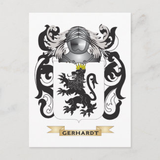 Gerhardt Jackar av Arm (Family Crest) Vykort
