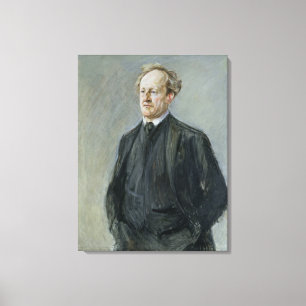 Gerhart Hauptmann, 1912 Canvastryck