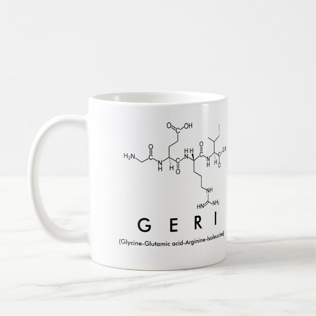 Geri peptide namn mugg (Vänster)