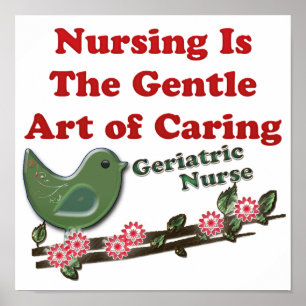 Geriatric sjuksköterska poster