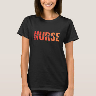 Geriatrisk Sjuksköterska Modern Typografi T Shirt