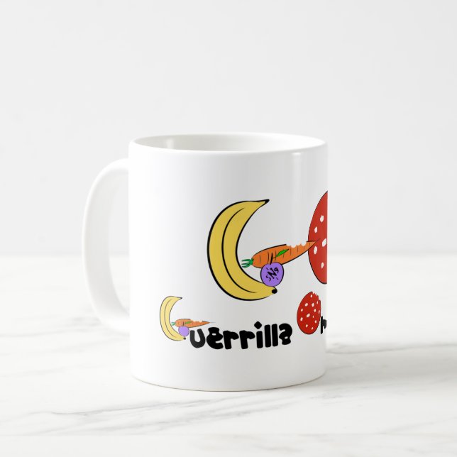 Gerillasoldat Omnìvora Kaffemugg (Framsida vänster)