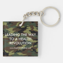 Gerillasoldaten bantar (tvåsidiga) Keychain