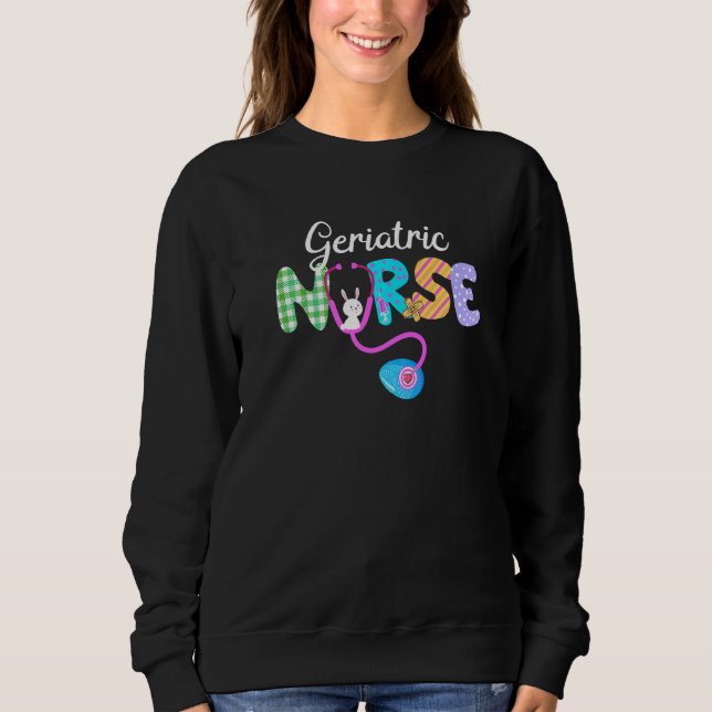 Geripediatriska sjuksköterskor Play Kärlek Stethos T Shirt (Framsida)