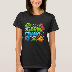 GERM GANG Bakterie Tee Design
