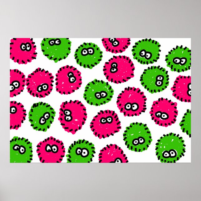 Germ Invasion Poster (Framsidan)