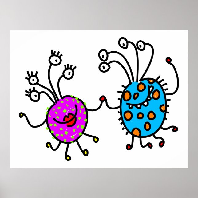 Germ Kärlek Poster (Framsidan)