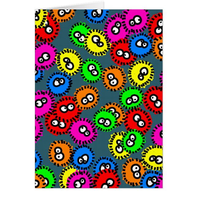 Germ Tapet Hälsningskort (Framsidan)