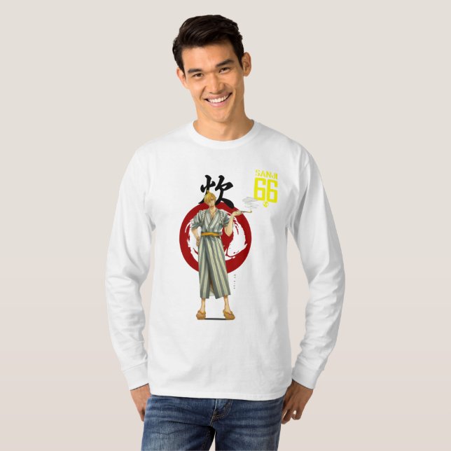 🔥Germa 66 Cook Warrior T-Shirt – Anime Pirat🔥 (Hel framsida)
