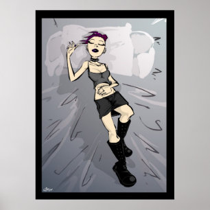 Germaine (klassikerillustration) affisch
