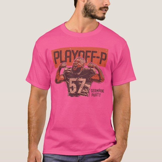 Germaine Pratt Cincinnati Playoff T Shirt (Framsida)