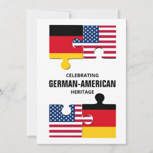 GERMAN AMERICAN Heritage Julkort