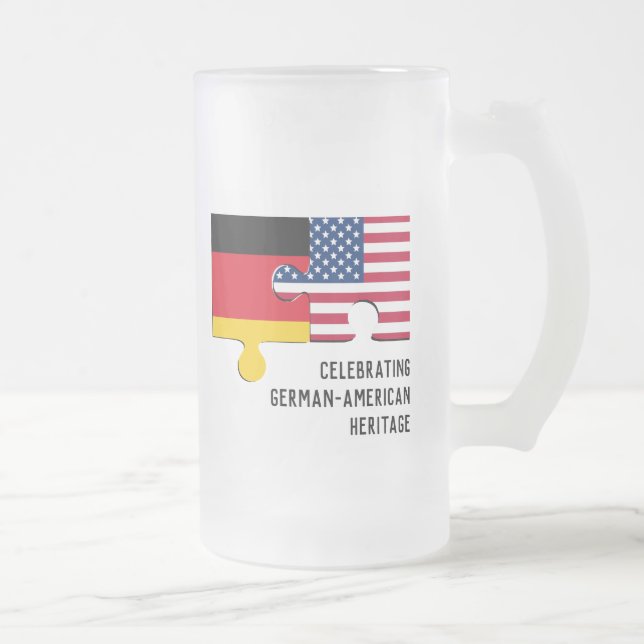 GERMAN AMERICAN Heritage | Monogram Frostat Ölglas (Höger)