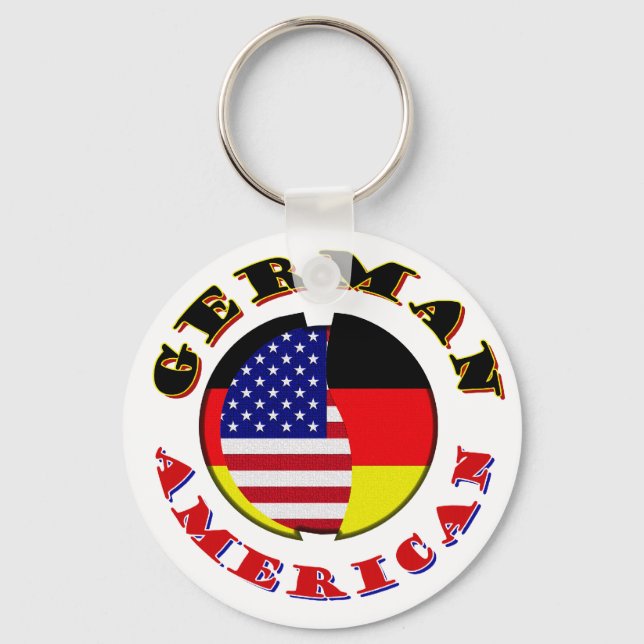 german american nyckelring (Framsida)