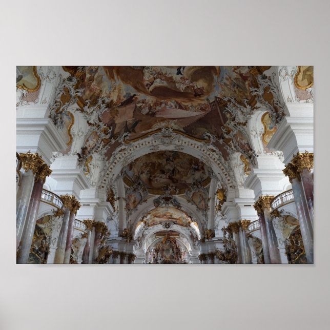 german baroque cathedral poster (Framsidan)