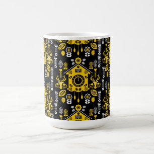 German Bauernmalerei Folk Art Magisk Mugg