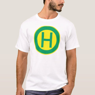 German Bus and Tram Stop sign Haltestelle Tee