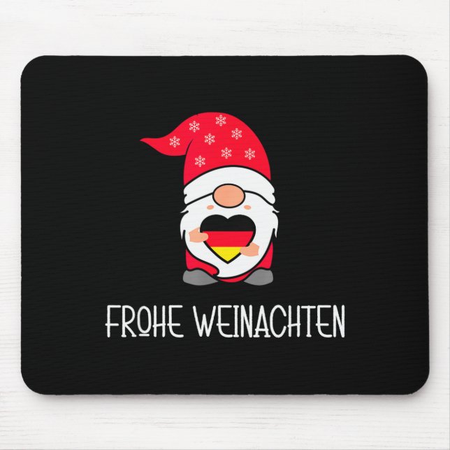 German Christmas Gnome Frohe Weinachten  Musmatta (Framsidan)