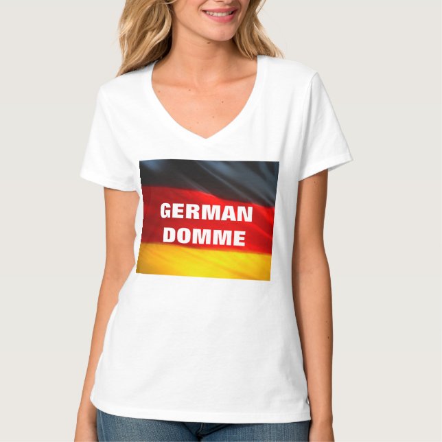 GERMAN DOMME T SHIRT (Framsida)