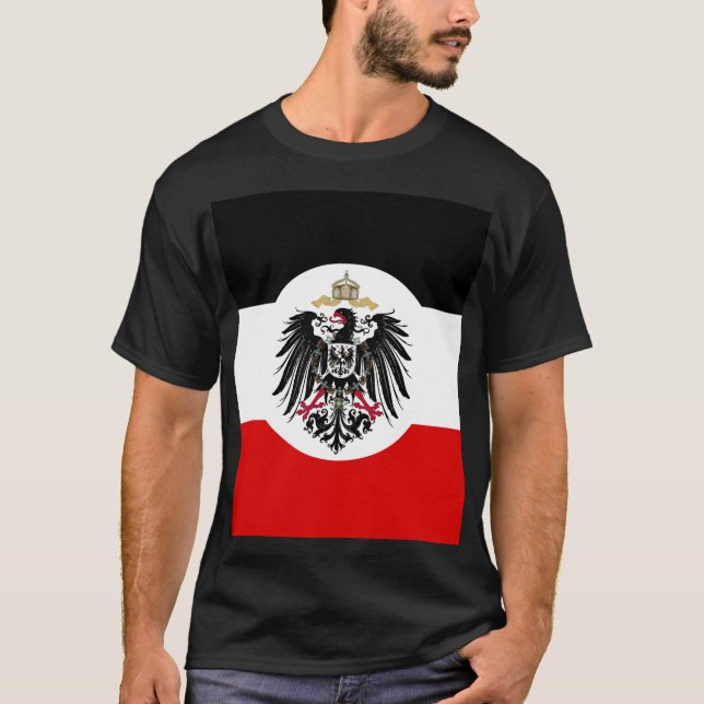 German Empire Flag T Shirt (Framsida)