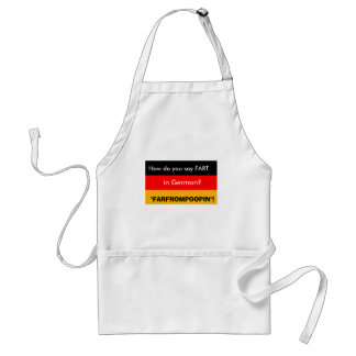 German Fart Apron Förkläde
