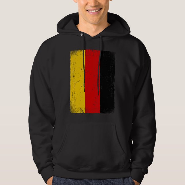 German Flag Germany Hoodie (Framsida)