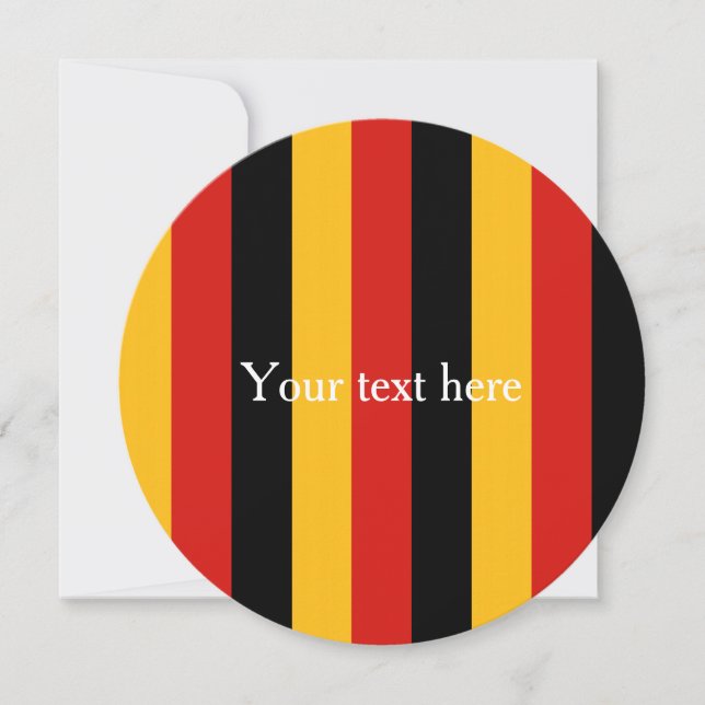 GERMAN FLAGGA FÄRG (Framsida)