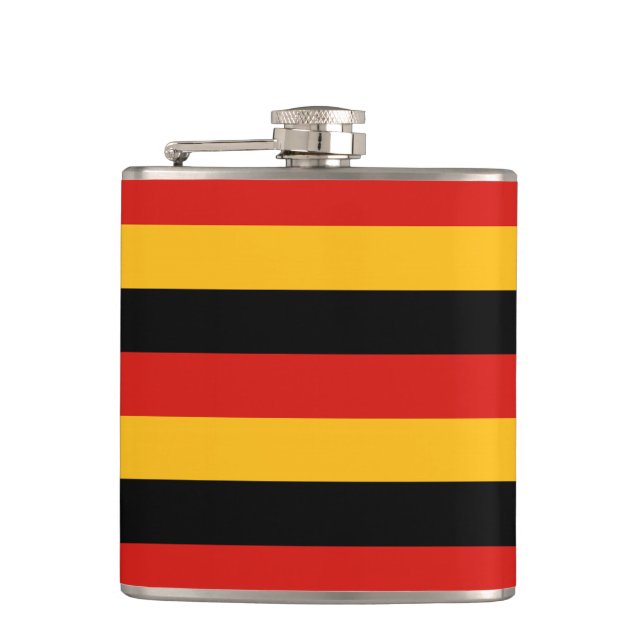 GERMAN FLAGGA FÄRG FICKPLUNTA (Framsidan)