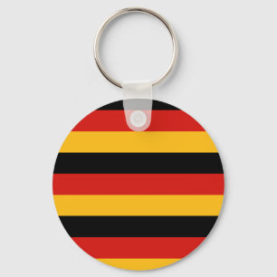 GERMAN FLAGGA FÄRG NYCKELRING