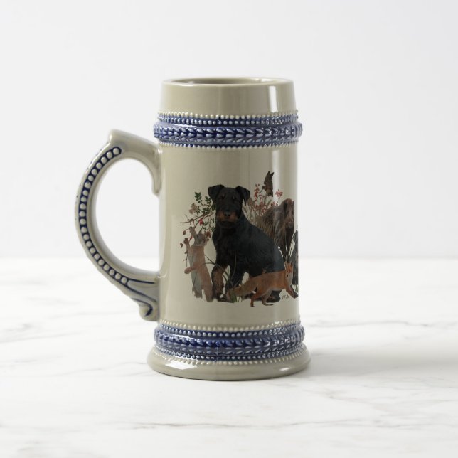 German Hunting Terrier (Jagdterrier)    Sejdel (Vänster)