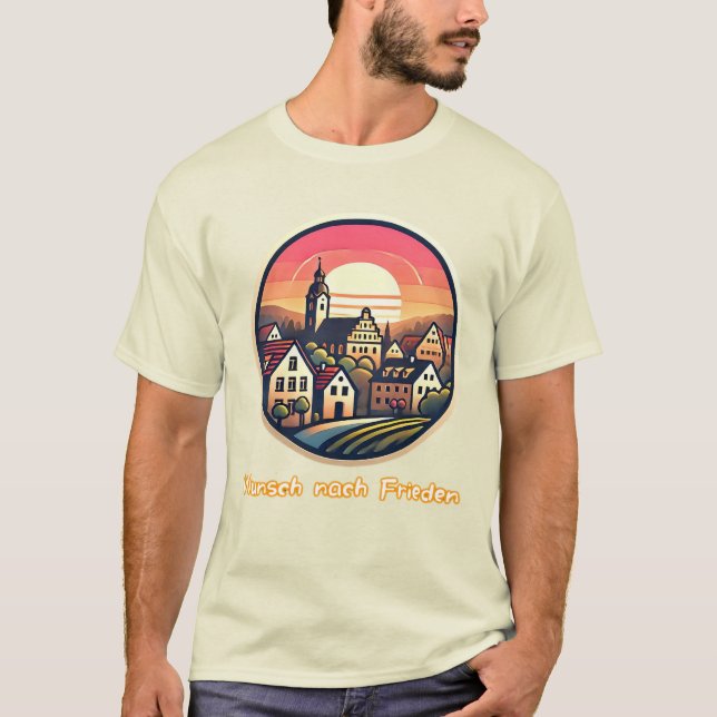 German Morning T Shirt (Framsida)